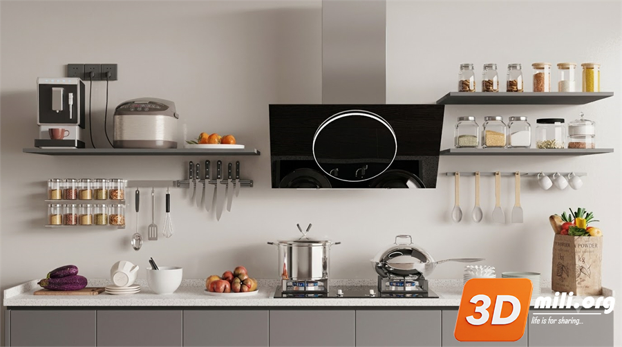 Kitchen appliance Skp Files 